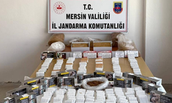 Mersin’de kaçak makaron operasyonu: 3 gözaltı