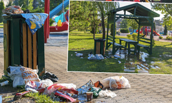 Parklar izmarit ve çekirdek kabuklarıyla doldu! Eskişehir’e yakışmayan görüntüler