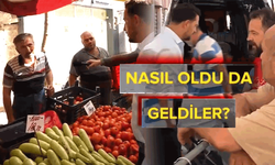 Pazarcı esnafından AK Partili isme: Nasıl oldu da geldiniz?