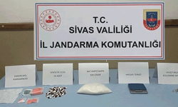 Sivas'ta yasaklı madde operasyonu: 1 kişi tutuklandı