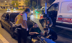 Tekirdağ'da elektrikli motosikletli kaygan zeminde devrildi: 1 yaralı