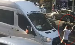 Tekirdağ'da trafikte  baltalı saldırı