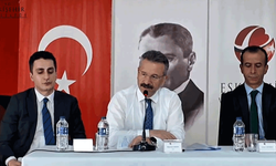 Vali Aksoy, Sarıcakaya’daki muhtarlarla bir araya geldi