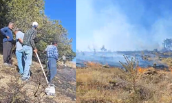 Adıyaman'da  korkutan orman yangını