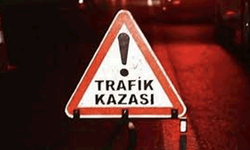 Afyon'da bariyerlere çarpan tırda 4 kişi yaralandı