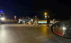 Ankara'da iki otomobilin çarpıştığı kazada 5 kişi yaralandı