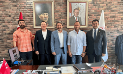 Başkan Ulaş Entok, GSB İl Müdürü Hasan Kalın ile bir araya geldi