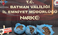 Batman'da bir aracın içinden yasaklı madde çıktı: 1 tutuklama
