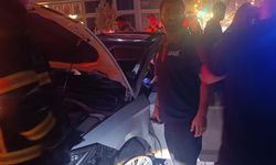 Batman'da otomobil takla attı: 2 yaralı