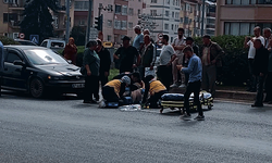 Bolu'da yolun karşısına geçmeye çalışan yayaya otomobil çarptı