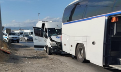 Bursa'da zincirleme trafik kazası: 9 işçi yaralandı