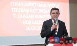 CHP Tepebaşı İlçe Kongresi sona erdi