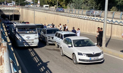 Elazığ'da zincirleme trafik kazası: 2 yaralı