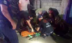 Hatay'da ayağı mazgala sıkışan vatandaş kurtarıldı