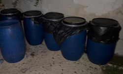 Hatay’da bin 260 litre fermente halde sahte içki ele geçirildi