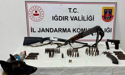 Iğdır’da Jandarmadan silah kaçakçılığı operasyonu