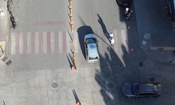 Karaman'da yayalara yol vermeyen sürücüler cezadan kaçamadı