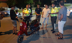Manavgat’ta vatandaşlara uykuyu zehir eden motosikletlilere gece baskını