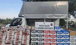 Manisa'da kaçak tütün ve sigara kağıdı yakalandı