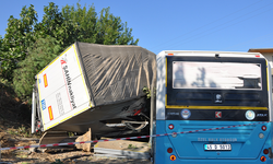 Manisa’da tır faciası: 1 ölü, biri polis 2 yaralı