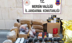 Mersin'de kaçak makaron operasyonu