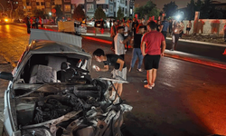 Mersin'de trafik kazası: 1 ölü 8 yaralı