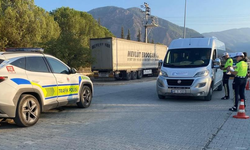 Muğla'da  9 araç sürücüsüne 47 bin lira ceza