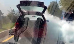 Muğla'da araçtan çıkan dumanlar itfaiyeyi alarma geçirdi