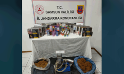 Samsun'da KOM operasyonu: Kaçak tütün mamulleri ele geçirildi