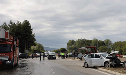 Samsun'da meydana gelen trafik kazasında 6 kişi yaralandı