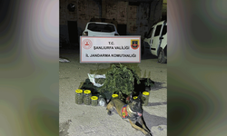 Şanlıurfa'da jandarma yasaklı madde ele geçirdi