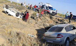 Şanlıurfa'da otomobiller çarpıştı: 4 yaralı