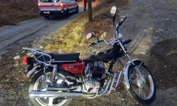 Tekirdağ'da motosiklet kazasında 1 kişi yaralandı
