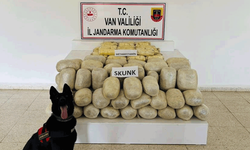 Van'da jandarma ekipleri 106 kilogram yasaklı madde ele geçirdi