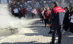 Afyon’da öğrencilere acil durum eğitimi