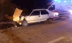 Afyon'da otomobiller kafa kafaya çarpıştı: Yaralılar var