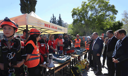 Antalya'da deprem için tatbikat yapıldı