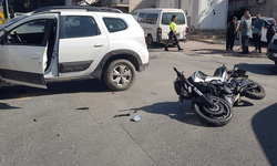 Antalya'da otomobille motosiklet çarpıştı: 1 yaralı