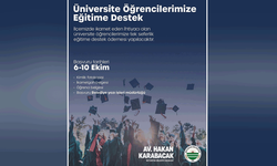 Beylikova Belediyesi’nden üniversite öğrencilerine eğitim desteği