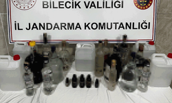 Bilecik’te kaçak alkol operasyonu: Malzemeler ele geçirildi