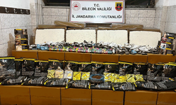 Bilecik'te KOM operasyonu: 570 bin makaron ele geçirildi