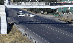 Bitlis'te trafik kazaları kameralara yansıdı