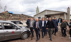 Çorum'da yangında evlerini kaybeden aileler yeni yuvalarına kavuştu