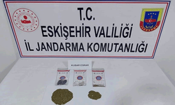 Eskişehir'de araçta yasaklı madde ele geçirildi