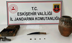Eskişehir'de tarihi eserler için müşteri arıyordu, suçüstü yakalandı
