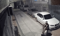 İstanbul'da kendisine vuran kadını sokak ortasında dövdü