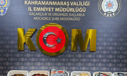 Kahramanmaraş'ta polis ekiplerinden kaçakçılıkla mücadele
