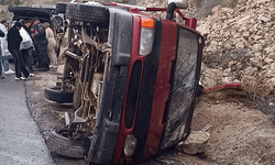 Karabük'te kmayonet su kanalına devrildi: 5 yaralı