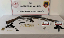 Kastamonu’da ruhsatsız silah operasyonu