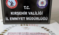 Kırşehir'de kahvehaneye kumar operasyonu: 4 şahsa 36 bin 998 TL ceza